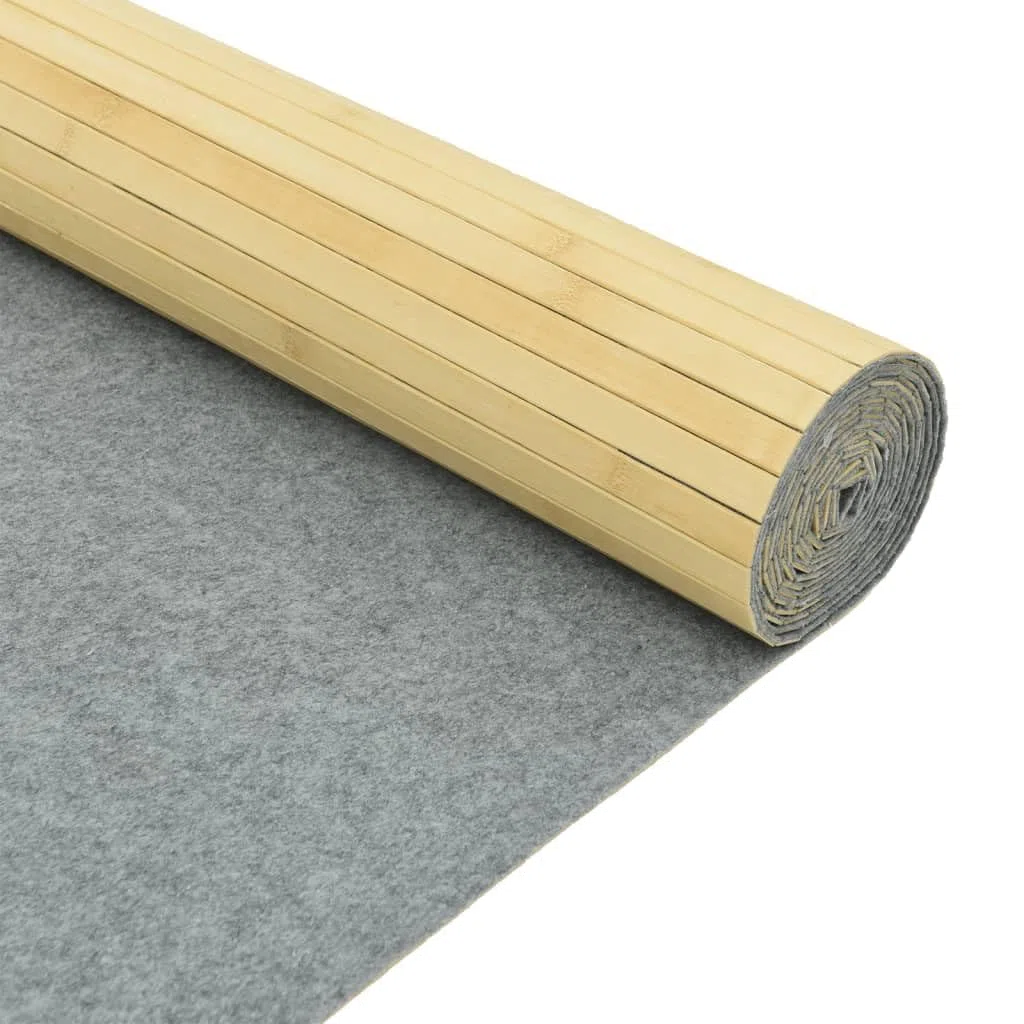 Paravent Bright Nature en Bambou, 165 x 600 cm, Séparateur de Pièce, Design Naturel, Parfait pour Intérieur et Extérieur, Facile à Nettoyer, Couleur Bois Clair