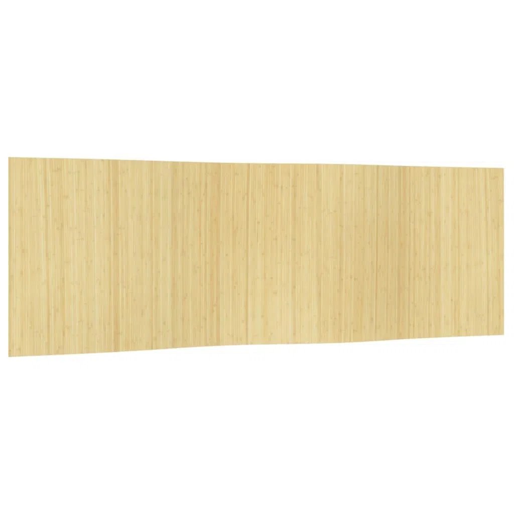 Paravent Bright Nature en Bambou, 165 x 600 cm, Séparateur de Pièce, Design Naturel, Parfait pour Intérieur et Extérieur, Facile à Nettoyer, Couleur Bois Clair