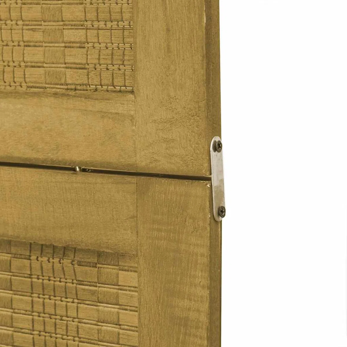 ATOMSTACK MAKER Paravent en bois massif et bambou - 5 pièces - Pliable et peu encombrant - Marron - 180 x 160 cm - Pour salon, chambre à coucher, bureau et protection solaire (intérieur)
