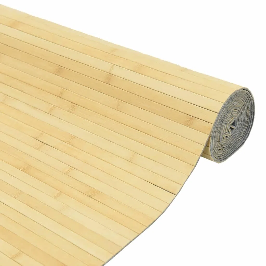 Paravent Bright Nature en Bambou, 165 x 600 cm, Séparateur de Pièce, Design Naturel, Parfait pour Intérieur et Extérieur, Facile à Nettoyer, Couleur Bois Clair